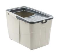 Bac à litière pour chat Nobby Pet Buxo Open Gris 58x39x38,5 cm
