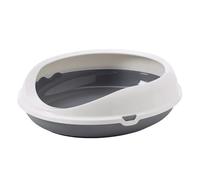 Bac à litière pour chat Nobby Pet Figaro Gris 55x48,5x15,5 cm