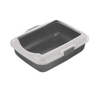 Bac à litière pour chat Nobby Pet Gris 50x40x16 cm