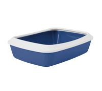 Bac à litière pour chat Nobby Pet Iriz Bleu 50x37x14 cm