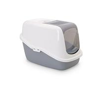Bac à litière pour chat Nobby Pet Nestor Gris 56x39x38,5 cm