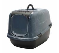 Bac à litière pour chat Nobby Pet Nestor Jumbo Marble Gris 66,5x48,5x46,5 cm