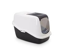 Bac à litière pour chat Nobby Pet Nestor Noir 56x39x38,5 cm