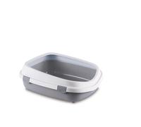 Bac à litière pour chat Stefanplast Queen Gris TU