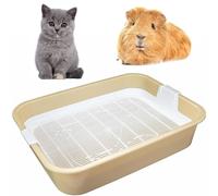 Bac à litière pour chaton avec tamis - Pour petits animaux - Litière pour lapins et rongeurs