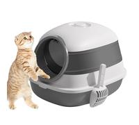 Bac à Litière pour Chaton | Contrôle des Odeurs Litière Pliable pour Chaton,avec Pelle Et Couvercle pour Chat,pour Animal De Compagnie Intérieur Extérieur Maison Appartement