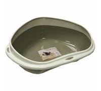 Bac à litière pour chats Aimé Beige Taupe Plastique