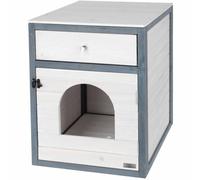 Bac à litière pour chats Kerbl Bleu Blanc Plastique