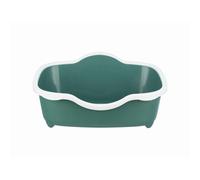 Trixie Litière Pour Chats Davio 56x26x39 Cm Vert/Blanc Avec Bord