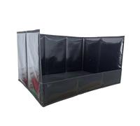 Bac À Litière pour Chiots,Toilette Portable Pliable et Étanche,Station D'Urine D'Intérieur pour Chien | pour Nettoyage et Entretien Balcon Appartement Salon Extérieur