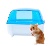 Bac à litière pour hamster, bac à litière amovible pour chinchilla, gerbille, souris