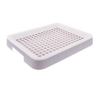 Bac à Litière pour Lapin en Cage, Toilettes D’entraînement Rectangulaires | Plastique, Mini Portable, sans Odeur, pour Cochon D’inde, Usage Bureau ou Salle de Bain