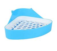Bac à litière pour lapins domestiques - Pot pour animaux domestiques - Toilette d'angle plus grand | Bac à litière pour lapin pour cochons, chinchillas, furets, hérissons, petits animaux
