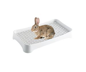 Bac à litière pour petits animaux - Boîte carrée pour cage d'entraînement, cuvette de toilettes pour animaux de compagnie, toilettes peu encombrantes | Outil pratique d'hygiène pour cages d'intérieur,