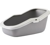 Bac à litière Savic Aseo - gris/blanc