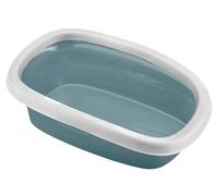 Bac à litière Sprint 20, blanc et bleu, 58 x 39 x 17 cm, Stefanplast