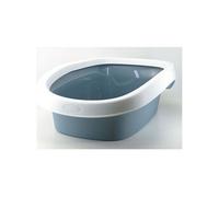 Bac à litière Sprint 20, blanc et bleu, 58 x 39 x 17 cm, Stefanplast