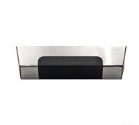 Bac à mastic en acier inoxydable avec coutures étanches et design ergonomique pour un mélange propre et une application rapide de la boue et du ciment sur les chantiers (30,5 cm)