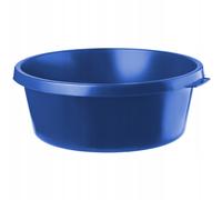 Bac à mortier KADAX, Seau de Construction, Seau à mortier avec poignées, à mortier en Plastique, Rond pour Chantier, Jardin, à Eau Robuste, à Ciment, de Nettoyage (1, 11,5 L)