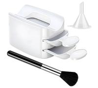 Bac à ongles - ABS, outil, bac de recyclage de poudre de trempage | Plateau complet de recyclage de poudre pour ongles, ensemble d'accessoires pour pour femmes et hommes