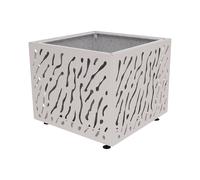 Bac à palmier Venise monochrome RAL7044 - 1145x1145x960 - Bac acier amovible anneaux inclus - PROCITY - 201495.7044
