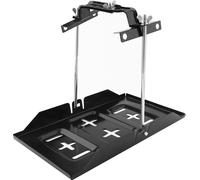 Bac à piles, support 34.2 x 20 cm métal noir bonne capacité de stockage 13,5 x 7,87 pouces pour usage marin