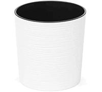 Bac à Plantes Lens, Blanc Rillenoptik, Ø 30 X 30,5 CM Plastique + Utilisation