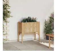 Bac à plantes surélevé - VIDAXL - 4106589 - Bambou - 70x35x70 cm - Résistant aux intempéries