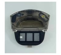 Bac À Poussière 2 En 1, Réservoir De Balai À Franges, Accessoire De Nettoyage À Double Fonction, Grand Collecteur De Poussière(Black)