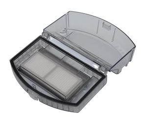 Bac à poussière compatible avec Beko VRR60314VW VRR84314VB Robot Aspirateur Récipient à poussière - Numéro de pièce 9178038618 - Pièces de rechange gris transparent