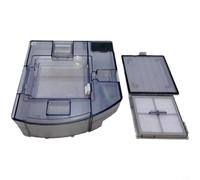 Bac à poussière de rechange pour robot aspirateur Roborock Q10S5 Q10VF Q10VF Plus Q10PF Plus avec filtre intégré et design durable Plus aspirateur robot avec filtre pour un entretien facile