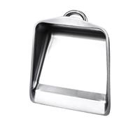 Bac à poussière en métal : outil de nettoyage à la main, accessoire de balayeuse durable utilisé lors de la collecte des sols de cuisine, balayage du coin du Ba