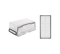 Bac À Poussière For Aspirateur Robot Avec Filtre, Compatible Avec Roborock,T7S T7SPlus S7 S70 S75(A)