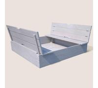 Bac à sable avec bancs Soulet en bois FSC