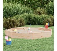 Bac À Sable Avec Sièges Octogone Bois De Pin Massif