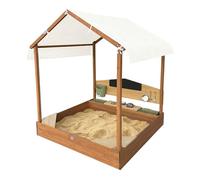 Bac à sable - AXI - AXI Meli - Maisonnette 2-en-1 - Toit polyester UV50 - Set cuisine et réservoir d'eau
