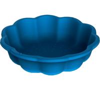 Bac à sable bleu en plastique Fleur 76 cm