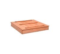 Vidaxl Bac À Sable Bois De Sapin 95x90x15 Cm