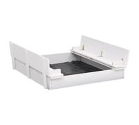 Bac À Sable Bois De Sapin Blanc 95x90x15 Cm Vidaxl Vidaxl