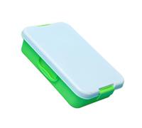 Bac à sable empilable avec couvercle pour extérieur et intérieur - Bac à sable sensoriel multicolore avec couvercle