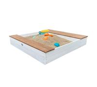 Bac À Sable En Bois Axi Evy Avec Bacs À Eau, Banc Et Espace De Rangement