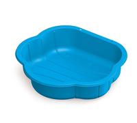 Bac à sable en plastique bleu