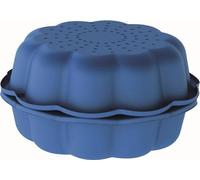 Bac à sable en plastique Fleur 2 76 cm - bleu