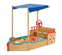Bac à sable Käpt'n Pit - bateau pirate en bois