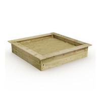 Bac à sable King Kong 145 x 145 - WICKEY - Bois massif - Extérieur