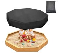 Bac à sable - Octogone coupe-vent | Boucle réglable, protection pliable avec cordon de serrage pour terrasse et jardin