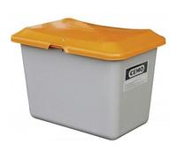 Bac à sel PFV PLUS3 200 litres - Pour sable, sel, granulats, absorbant - CEMO - 10565