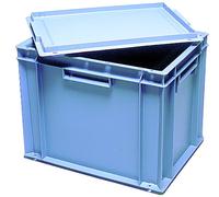 Bac à vaisselle norme europe 400 X 300 X 319 mm professionnel en plastique à contenance de 30L