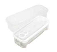 Bac à vapeur à pâtes - Boîte de cuisson végétarienne | Bol de machine à nouilles rapide, passoire de drainage intégrée, récipient de préparation des aliments double pièce cuisine dortoir appartement