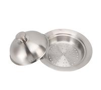 Bac à vapeur alimentaire en acier inoxydable 304 - Plaques de vapeur multifonctions résistantes à la rouille - Évacuation des pâtes, fournitures de cuisine, nutriments, convient pour différents plats
